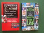 2 Thailand boeken – Sjon Hauser., Ophalen of Verzenden, 20e eeuw of later, Gelezen