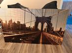 Brooklyn Bridge Foto Print, 50 tot 75 cm, Ophalen of Verzenden, 75 tot 100 cm, Print