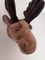 Prachtige pluche eland hoofd  merk: Bibib, Diversen, Ophalen of Verzenden, Zo goed als nieuw