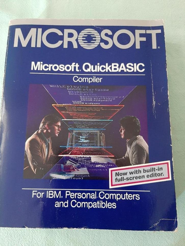 Microsoft QuickBASIC, Boeken, Informatica en Computer, Gelezen, Programmeertaal of Theorie, Ophalen of Verzenden