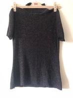 Mooi net shirt met gouden glitters., Kleding | Dames, T-shirts, Foxy fashion, Zwart, Maat 46/48 (XL) of groter, Ophalen of Verzenden