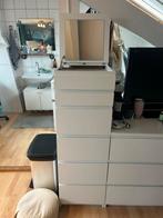 IKEA Ladekast met spiegelglas - 6 lades, Ophalen, Minder dan 50 cm, Gebruikt, 100 tot 150 cm
