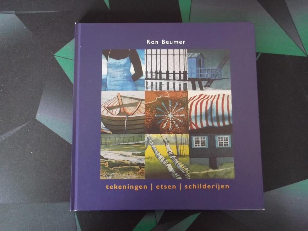 Ron Beumer. Tekeningen etsen schilderijen. Friesland. 2011., Verzenden, Zo goed als nieuw, Zie beschrijving, Schilder- en Tekenkunst