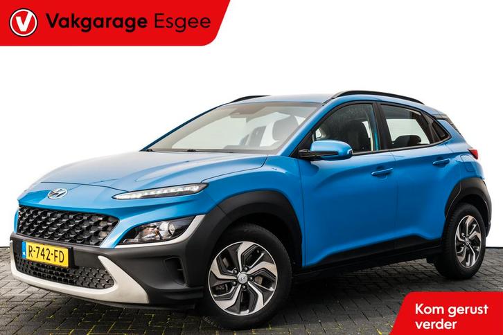 Hyundai KONA 1.6 GDI HEV Comfort | Automaat | Clima | Hybrid, Auto's, Hyundai, Bedrijf, Te koop, Kona, ABS, Achteruitrijcamera