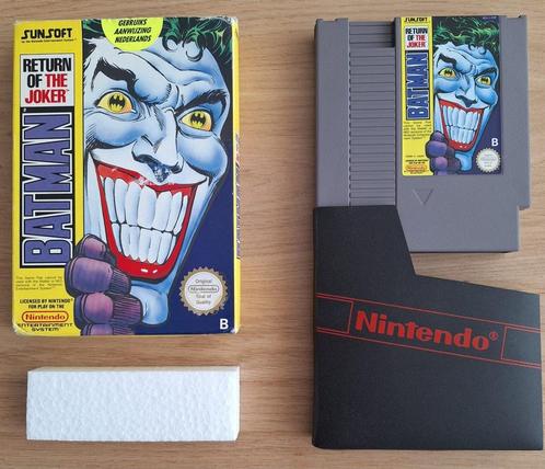 Batman: Return of The Joker (cart + ESP doos) - NES, Spelcomputers en Games, Games | Nintendo NES, Gebruikt, Platform, 1 speler