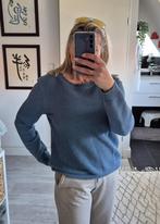 Vila Vidalo basic gebreide trui | Maat L | Blauw, Maat 38/40 (M), Blauw, Vila, Ophalen of Verzenden