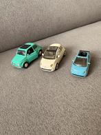 Fiat 500 (3x), Hobby en Vrije tijd, Modelauto's | 1:87, Ophalen of Verzenden, Gebruikt, Auto, Overige merken