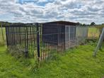 Hondenkennel met hondenhok, Dieren en Toebehoren, Ophalen, Gebruikt, 110 cm of meer, 100 cm of meer