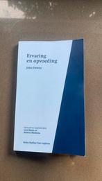 J. Dewey - Ervaring en opvoeding (nu €27.50 nieuw €55), J. Dewey, Ophalen of Verzenden, Zo goed als nieuw