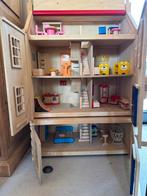 Houten Poppenhuis met Inboedel, Ophalen, Gebruikt, Poppenhuis