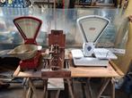 2 berkel weegschalen 1959 en houten bascule 1957, Witgoed en Apparatuur, Weegschalen, Gebruikt, Ophalen of Verzenden