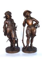 Prachtige bronzen beelden, Antiek en Kunst, Ophalen, Brons