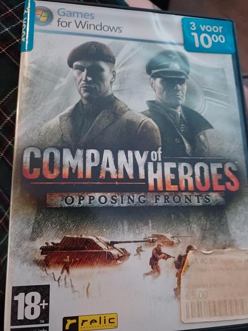 Company of Heroes: Opposing Fronts - PC Game, Spelcomputers en Games, Games | Pc, Gebruikt, Strategie en Constructie, 3 spelers of meer