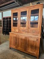 Prachtige buffetkast / vitrinekast / boekenkast /servieskast, Ophalen, 200 cm of meer, Glas, 150 tot 200 cm