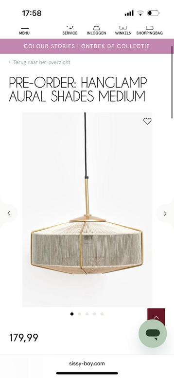 Hanglamp Sissy Boy beschikbaar voor biedingen