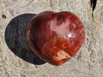 Mooi bol versteend hout hart, Ophalen of Verzenden