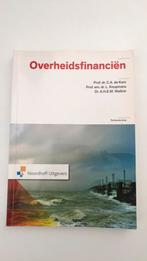 Overheidsfinanciën 13e druk | de Kam, Koopmans, Wellink, Boeken, Ophalen of Verzenden, Zo goed als nieuw
