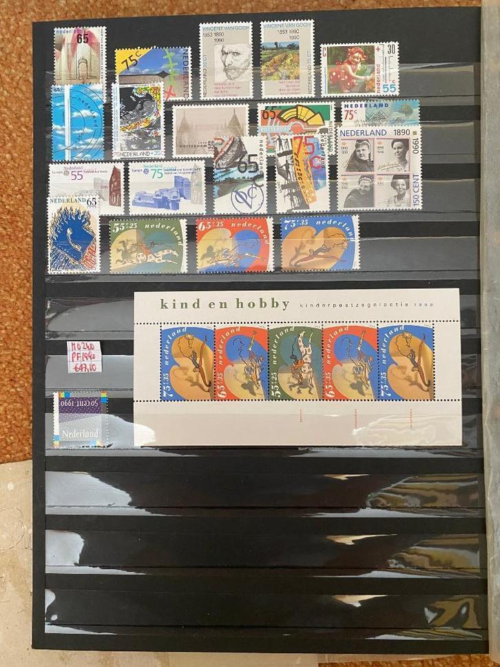 Nederland 1990 postzegels postfris compleet, Postzegels en Munten, Postzegels | Nederland, Postfris, Na 1940, Verzenden
