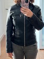 Biker leren jas dames met hoge kraag 100% echt leder, Kleding | Dames, Jassen | Zomer, Ophalen of Verzenden, Zo goed als nieuw