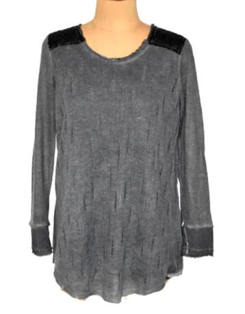 Repeat mohair truitje, trui, grijs, Mt. M beschikbaar voor biedingen