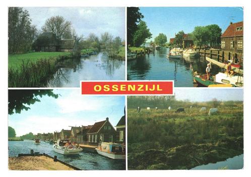 36264	Ossenzijl	 	 	Postzegel afgeweekt, Verzamelen, Ansichtkaarten | Nederland, Gelopen, Overijssel, Ophalen of Verzenden