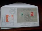 No8414 E159a sterrit Amphilex 1977 vervoerd per post wagen P, Postzegels en Munten, Postzegels | Eerstedagenveloppen, Nederland