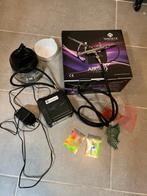 Compleet pakket Magentic Aribrush zgan Airnails. Nailart, Ophalen of Verzenden, Zo goed als nieuw, Zwart, Handen en Nagels