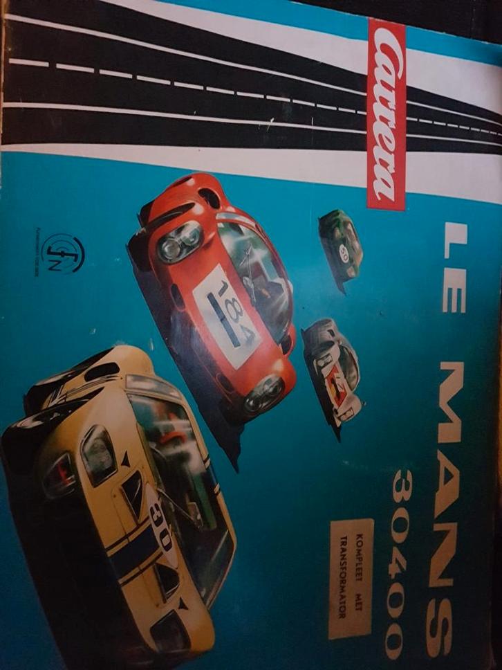 Carrera Le Mans 30400 Racebaan - Compleet!, Kinderen en Baby's, Speelgoed | Racebanen, Gebruikt, Racebaan, Elektrisch, Carrera