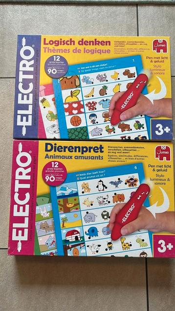 2x Electro spel – Logisch Denken & Dierenpret beschikbaar voor biedingen