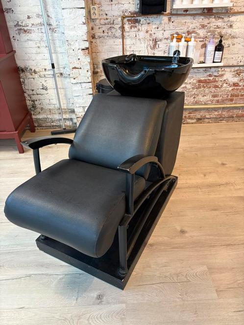 Wastafel waarunit kapper kapsalon wasbak, Huis en Inrichting, Stoelen, Eén, Zwart, Ophalen