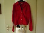 SPNX maat 36 rood  linnen jasje, Ophalen of Verzenden, Zo goed als nieuw, SPNX, Jasje
