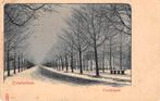 Amsterdam Vondelpark met sneeuw in de winter van 1899, Verzenden, Voor 1920, Gelopen, Noord-Holland