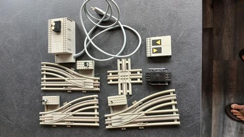 Partij Lego 12 volt  Trein onderdelen incl 12 motor wissels, Kinderen en Baby's, Speelgoed | Duplo en Lego, Zo goed als nieuw