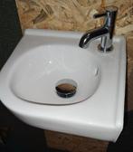 Hoekwasbak, Ophalen, Zo goed als nieuw, Wasbak of Wastafel, Minder dan 100 cm