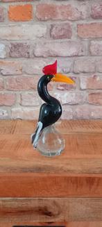 Murano Glas:22cm Neushoorn Vogel Beeld🌹NIEUW🌹, Verzamelen, Beelden en Beeldjes, Ophalen of Verzenden, Nieuw, Dier