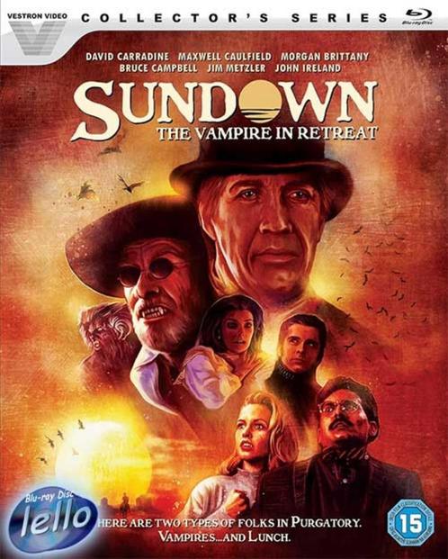 Blu-ray Sundown The Vampire in Retreat (89 David Carradine)S, Cd's en Dvd's, Blu-ray, Nieuw in verpakking, Horror, Ophalen of Verzenden