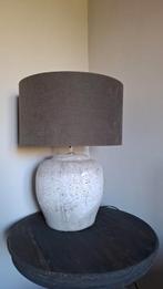 Super mooie grote kruiklamp grijs, Huis en Inrichting, Lampen | Lampenkappen, Rond, Ophalen of Verzenden, Zo goed als nieuw, 50 cm of meer