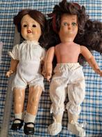 Antieke Poppen voor reparatie bijde de ogen., Ophalen of Verzenden, Gebruikt, Pop