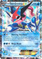 GEZOCHT - Ash Greninja EX Kaarten, Ophalen of Verzenden, Zo goed als nieuw, Losse kaart, Foil