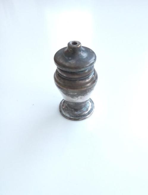 Zoutvaatje, verzilverd, oud, vintage, Antiek en Kunst, Curiosa en Brocante, Verzenden
