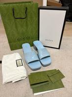 GUCCI SLIPPERS maat 39, Ophalen of Verzenden, Zo goed als nieuw, Zwart