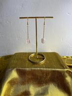 Oorhangers Rozenkwarts, Overige materialen, Hangers, Verzenden, Nieuw