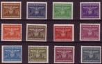 Set NSDAP Zegels uit 1943 (GG DM 25-36) - 01, Verzenden, Overige soorten, Duitsland