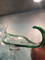 Groene schaal Murano., Ophalen of Verzenden