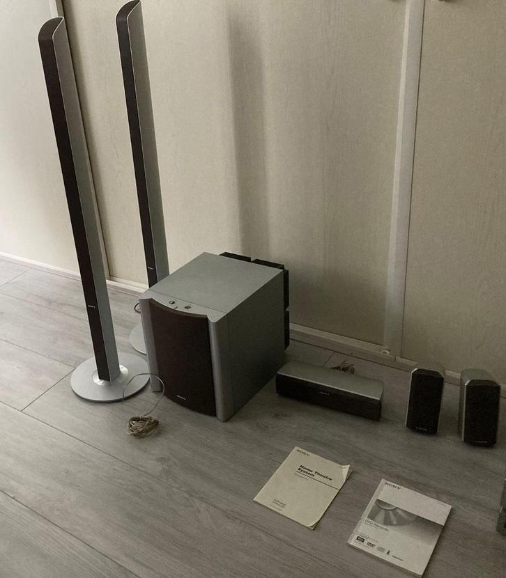 Sony Stereo set compleet, in zeer goede conditie, Audio, Tv en Foto, Stereo-sets, Gebruikt, Dvd-speler, Tuner of Radio, Speakers