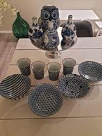 Blauw-wit servies & decoratie – Japan & Rocaflor –, Ophalen