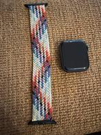 Apple Watch SE 40mm (2020) + Gevlochten Bandje, Apple Watch ⌚️, Zwart, IOS, Ophalen of Verzenden