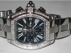 CARTIER ROADSTER 2618 Auto 42 Steel Unisex Diamond Watch, Staal, Staal, Polshorloge, Zo goed als nieuw