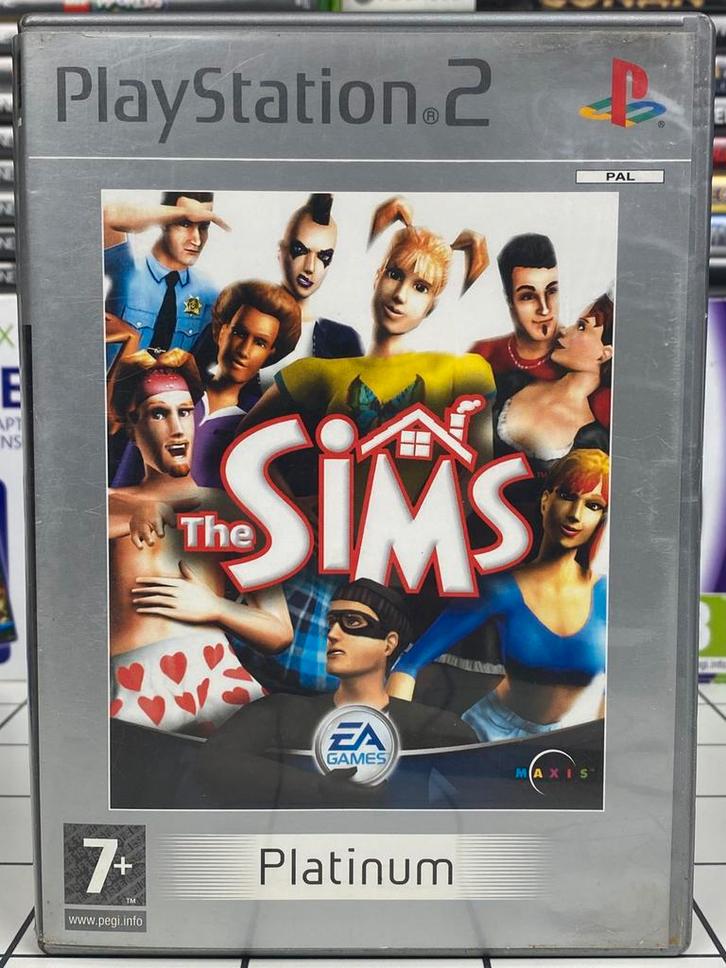 The Sims Platinum – PS2 PlayStation 2 Game – Compleet, Spelcomputers en Games, Games | Sony PlayStation 2, Gebruikt, Simulatie