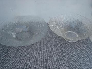 Vintage glazen schalen - Mäntsälän Lasisepät (Finland) beschikbaar voor biedingen